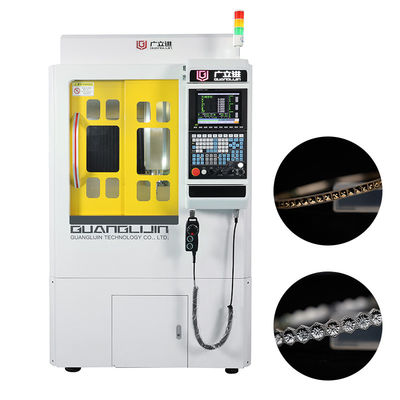 Máquina CNC de sete eixos para braceletes de ouro