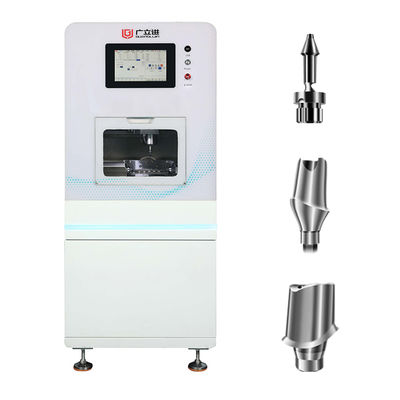 Máquina de fresagem CNC de 4 eixos para produção de próteses dentárias