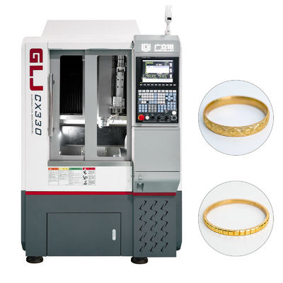 Máquina de CNC de 5 eixos Metal de precisão Máquina de fabricação de joias de 5 eixos