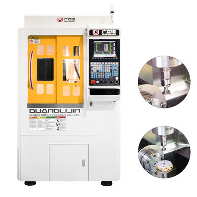 Máquina de fabricação de jóias CNC de precisão com fuso elétrico alemão Anel de prata Cnc G9-550B