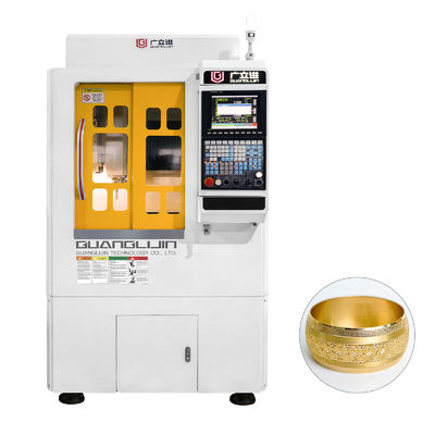 Máquina CNC automática de 5 eixos para fabricação de joias