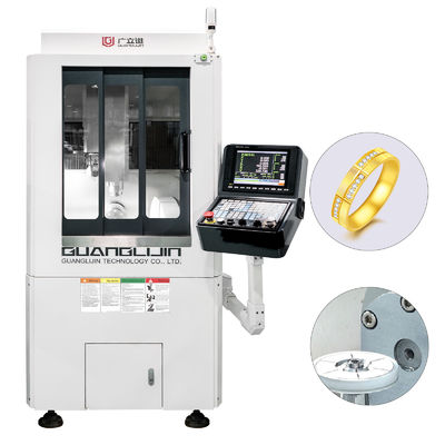 Máquina de moagem de 7 eixos, máquina de gravação de prata