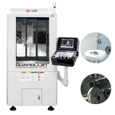 Máquina de fabricação de jóias de 7 eixos CNC com servomotor de fuso de potência 400W