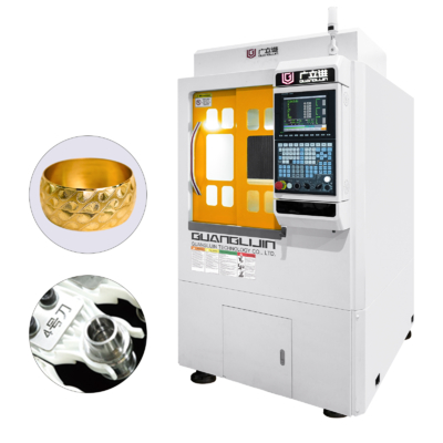 Máquina de gravação CNC de 9 eixos para joias, anéis e pulseiras